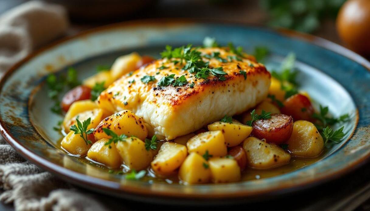 Secondi Piatti Pesce e Patate